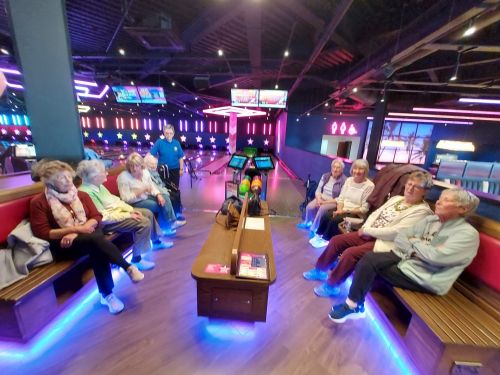 Having a rest after Bowling Having a rest after Bowling