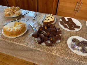Cakes for sale at Heritage Centre