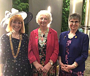3 Guests of Honour at 100th Luncheon 