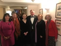 Members attending the Deal Rotary Charter Night