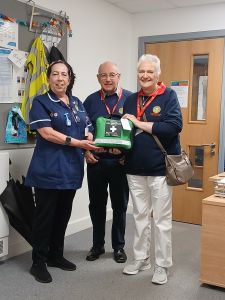 Donation of Bleed Kit to Hartsdown School Donation of Bleed Kit to Hartsdown School