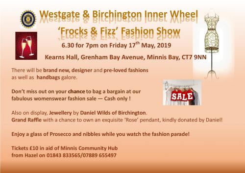 Frocks and Fizz poster Frocks and Fizz poster