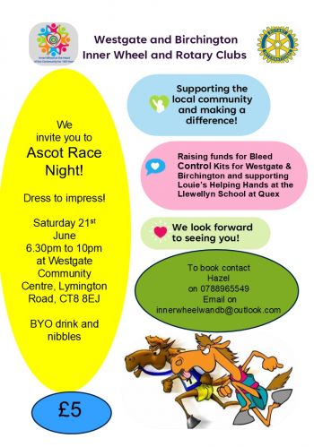 Inner Wheel Poster Race Night