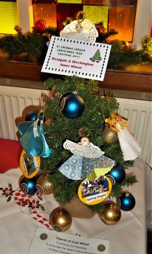 Inner Wheel Tree on view at the Tree Festival