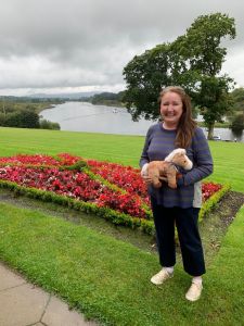 Jacquie with Giddy Up in Ireland