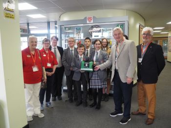 Pupil Voice team from Charles Dickens school