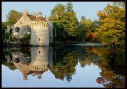 Scotney Castle in the Autumn Evening Light 