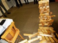 The final downfall Jenga 